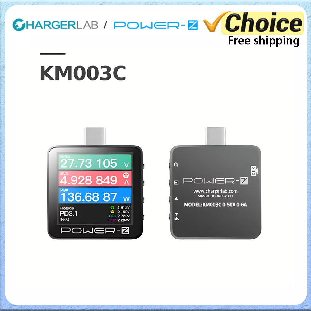 Power-Z KM003C Portable Type-C - Power Banks 评论和价格