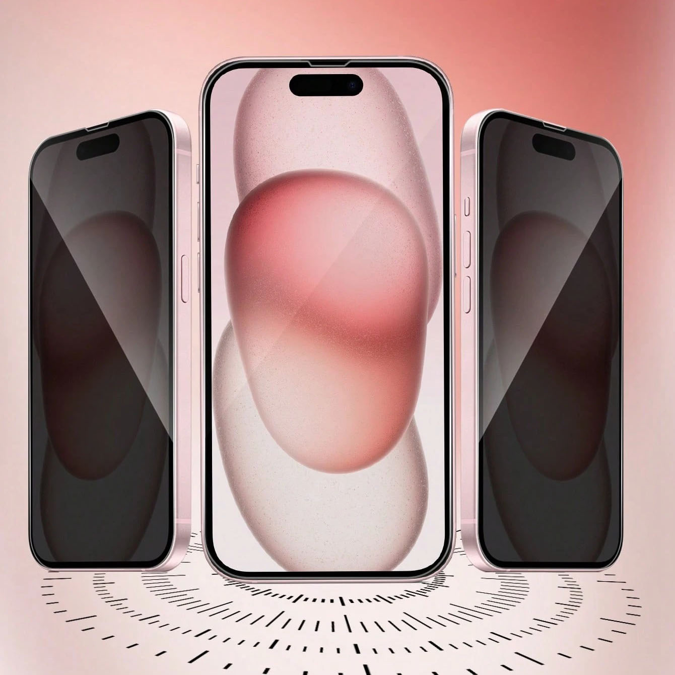 3pcs Privacy Screen Protector, - Anti Spy Privacy Glass Case 评论和价格