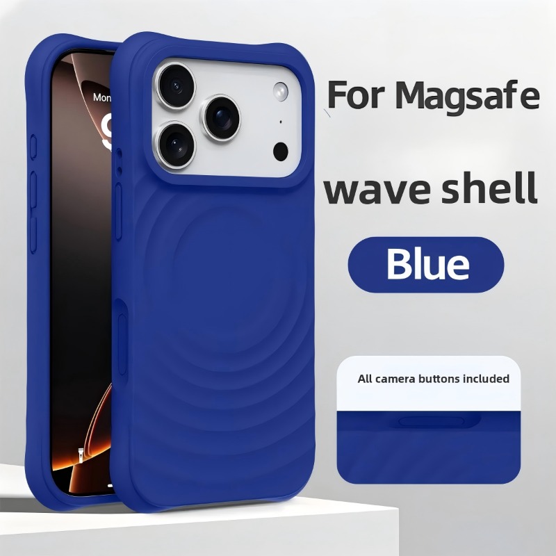 New Offical Liquid Silicone Wa - Liquid Silicone Magnetic Phone Case 评论和价格