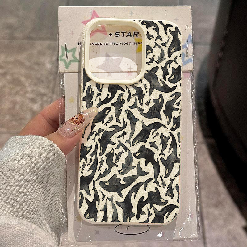 White Lychee Texture Vintage F - Vintage Floral Pattern Soft Case 评论和价格