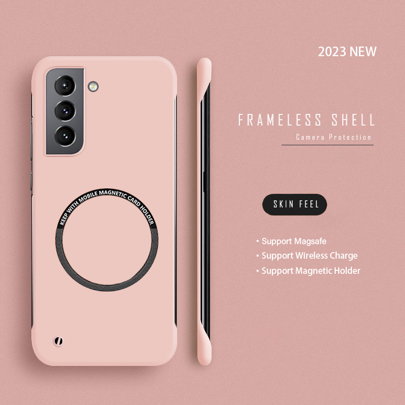 Hard PC Frameless Magnetic Pho - Ultra Thin Frameless Phone Cover 评论和价格