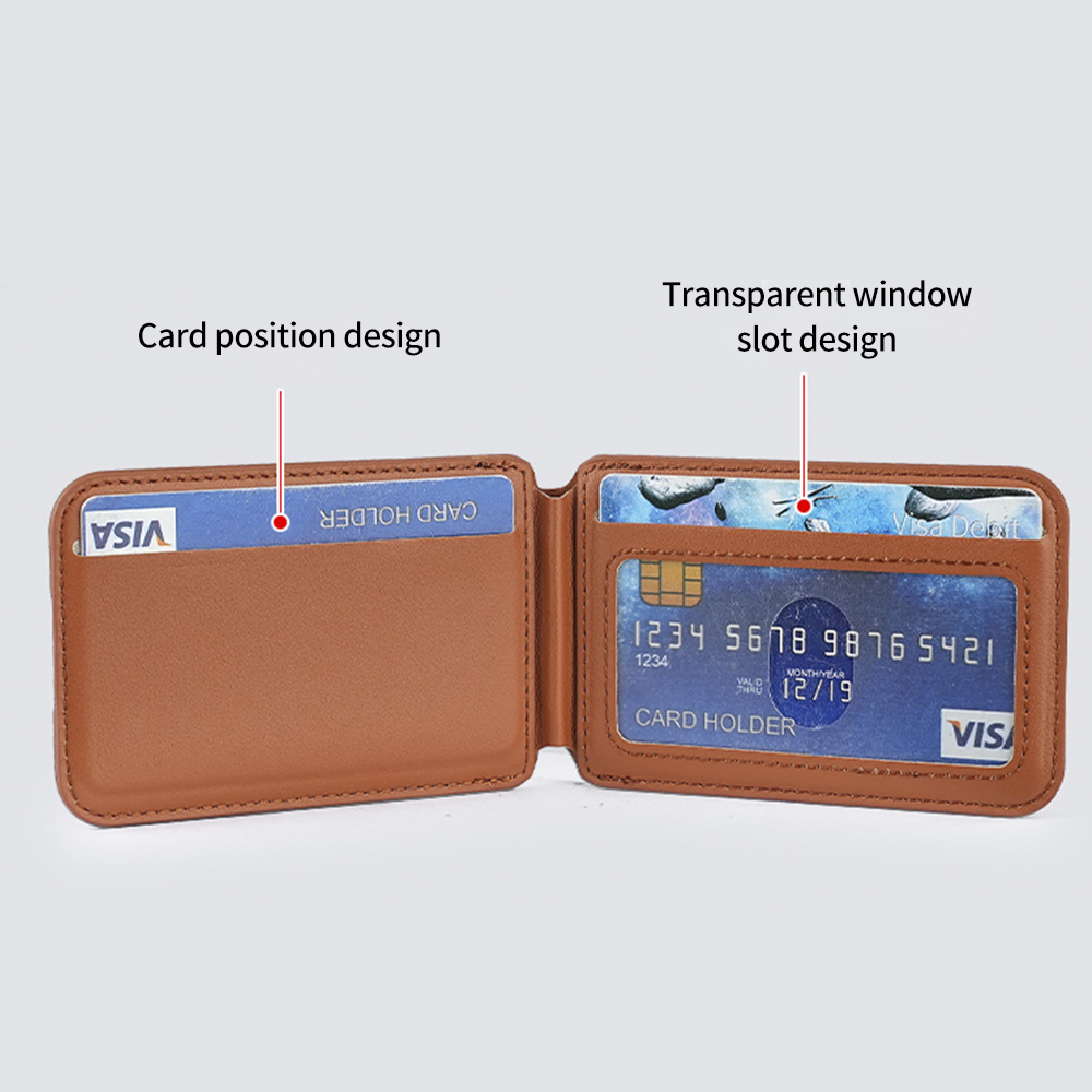 Luxury Leather Magnetic Wallet - Leather Wallet Card Holder Phone Cover 评论和价格