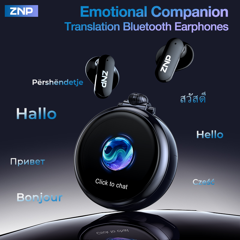 2026 Latest ZNP Wireless AI Tr - Earphones 评论和价格