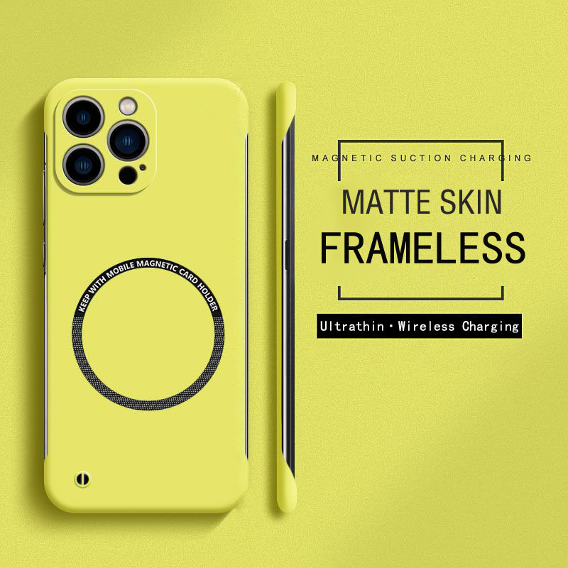 Frameless Magnetic For Magsafe - Matte Hard Pc Back Case 评论和价格