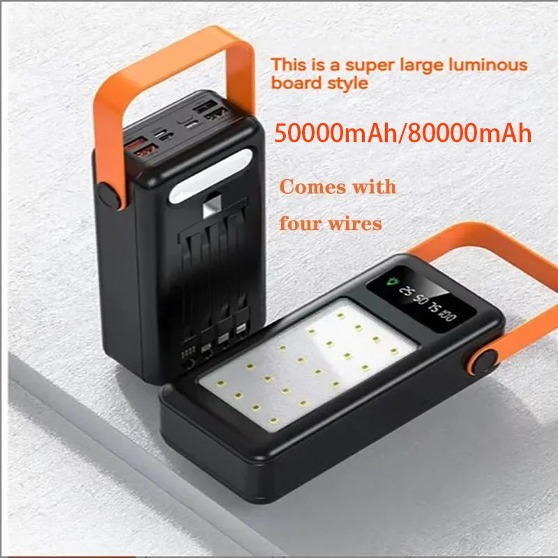 50000mAh 80000mAh Portable Pow - Power Banks 评论和价格