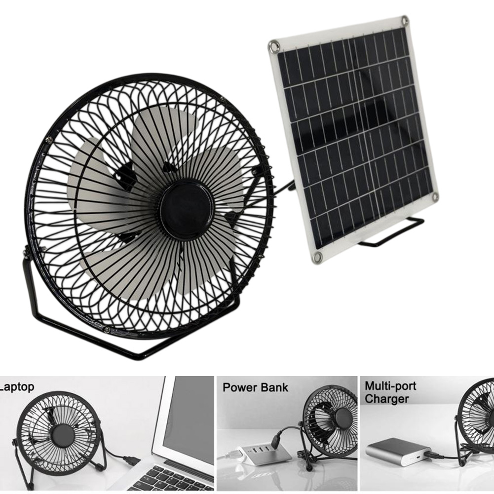 10W Solar Panel Fan Compatible - Power Banks 评论和价格