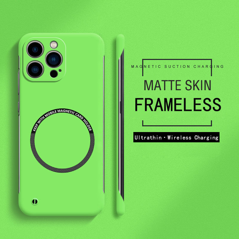 Frameless Magnetic For Magsafe - Matte Hard Pc Back Case 评论和价格