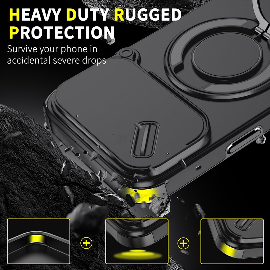 Heavy-Duty Shockproof Magnetic - Heavy Duty 360 Full Body Protective Case 评论和价格