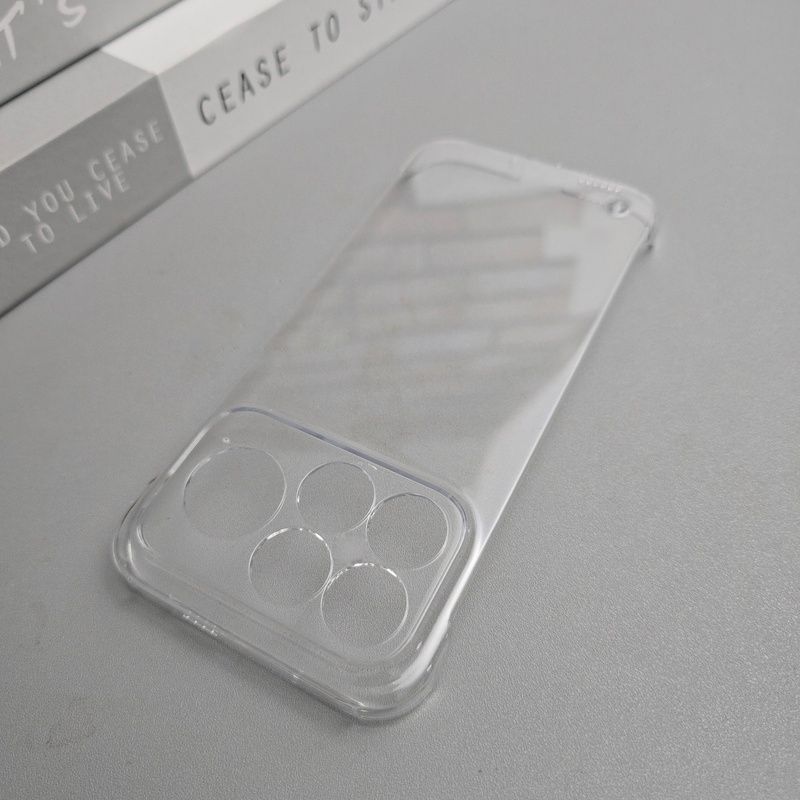 Ultra Thin Clear Frameless PC  - Ultra Thin Frameless Phone Cover 评论和价格