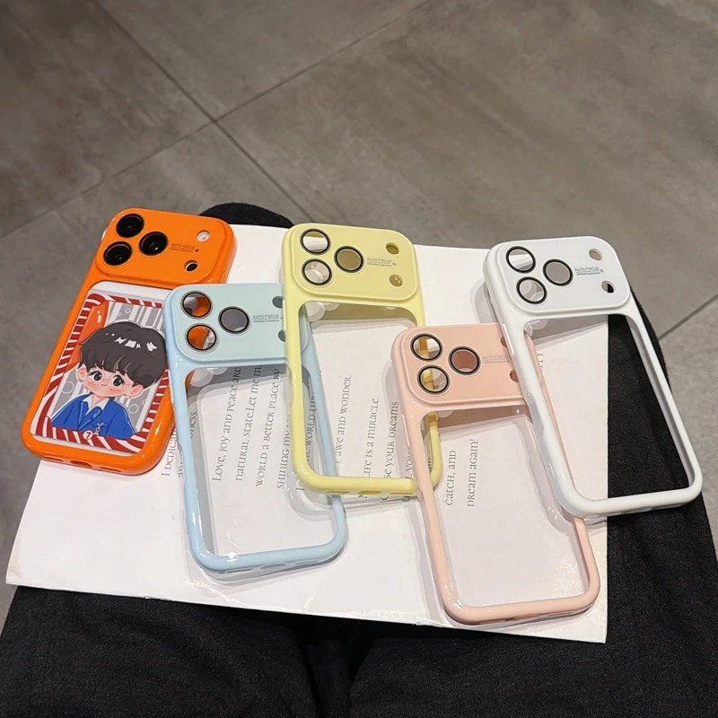 Luxury Transparent Candy Acryl - Clear Shockproof Bumper Case 评论和价格