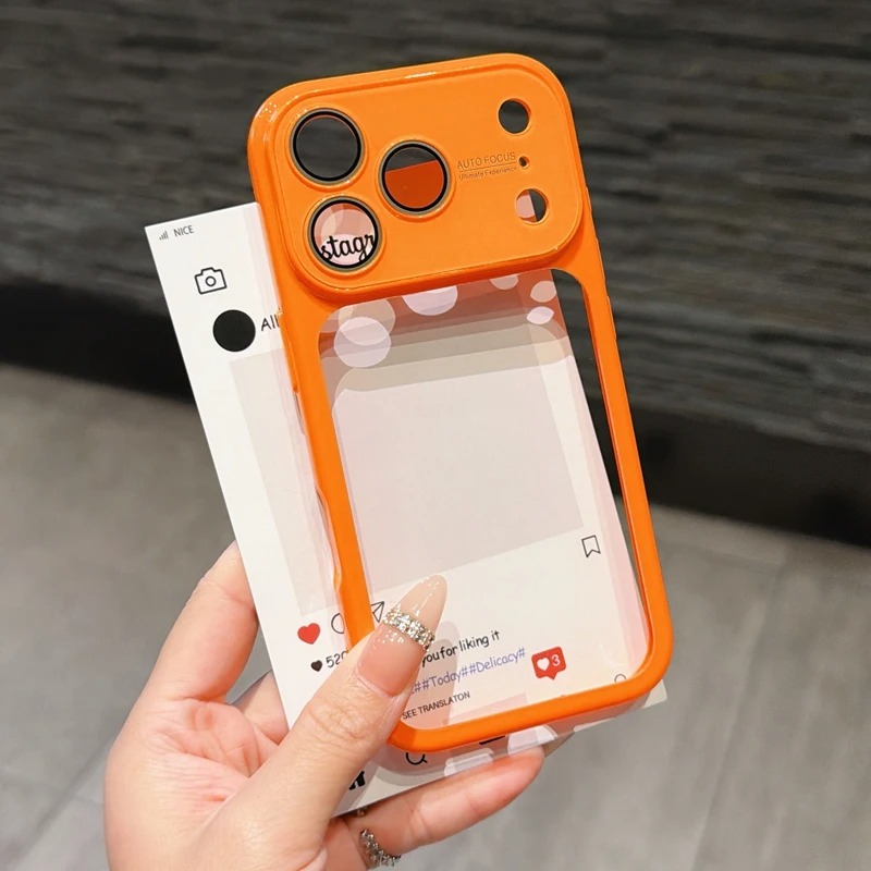 Luxury Transparent Candy Acryl - Clear Shockproof Bumper Case 评论和价格