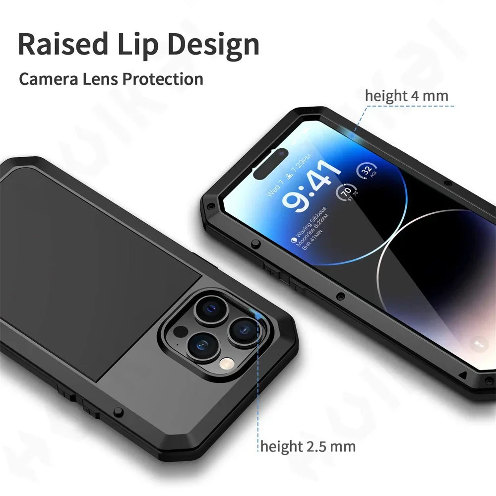 Case For iPhone 16 15 13 12 11 - Heavy Duty 360 Full Body Protective Case 评论和价格
