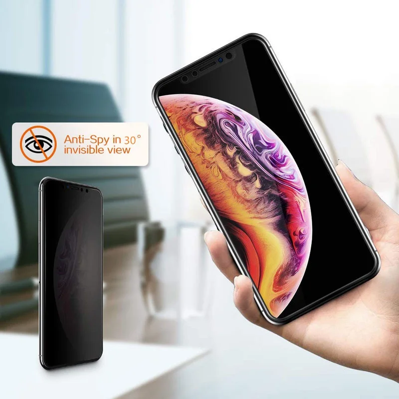 Anti-spy  case for vivo y55s 5 - Anti Spy Privacy Glass Case 评论和价格