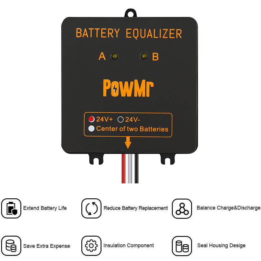 PowMr BE24 Battery Equalizer 2 - Power Banks 评论和价格