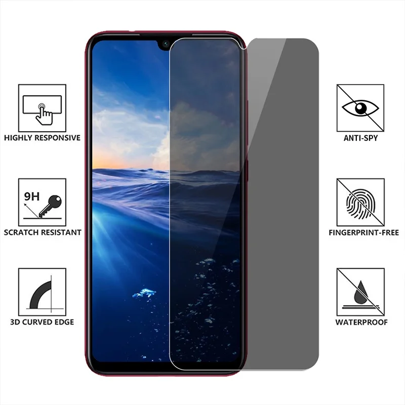 Anti-spy tempered glass screen - Anti Spy Privacy Glass Case 评论和价格