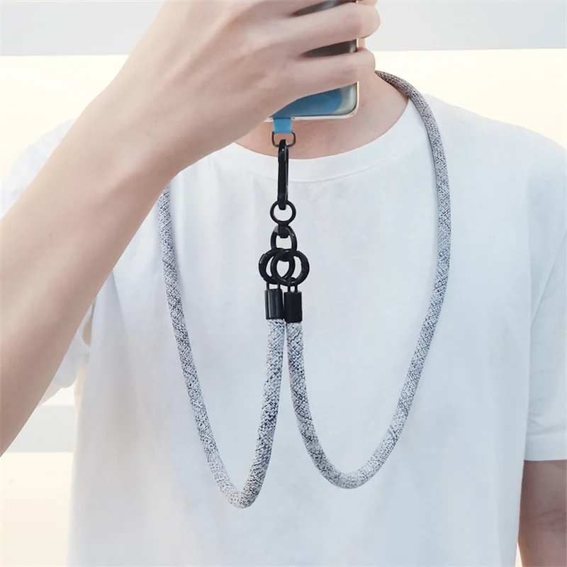 8MMx120CM Bold Long Mobile Pho - Crossbody Lanyard Neck Strap Case 评论和价格