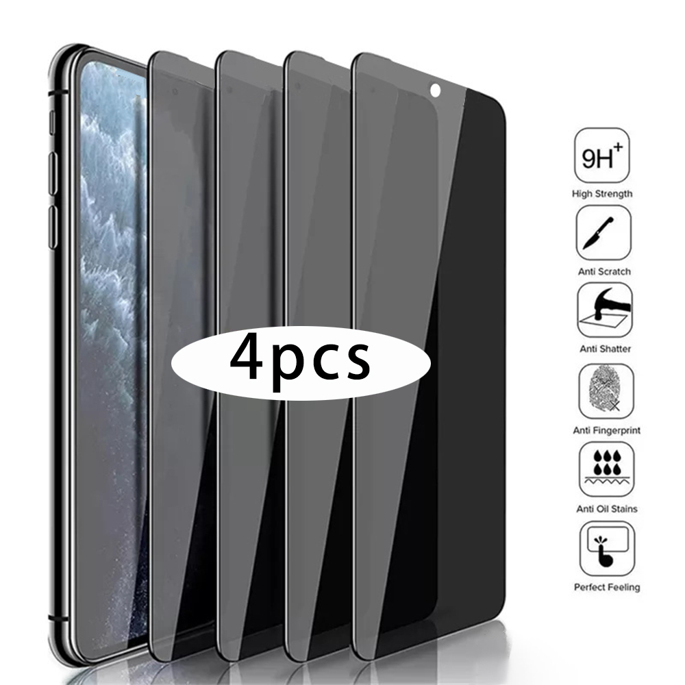 4 PCS  Anti Peeking Tempered G - Anti Peek Privacy Tempered Glass 评论和价格
