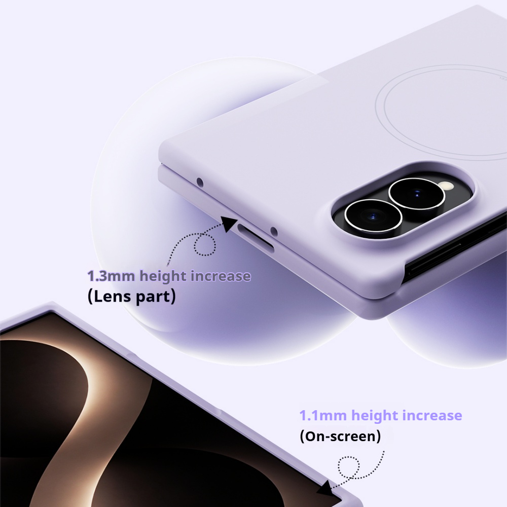Z Fold8 Liquid Silicone for Ma - Liquid Silicone Magnetic Phone Case 评论和价格