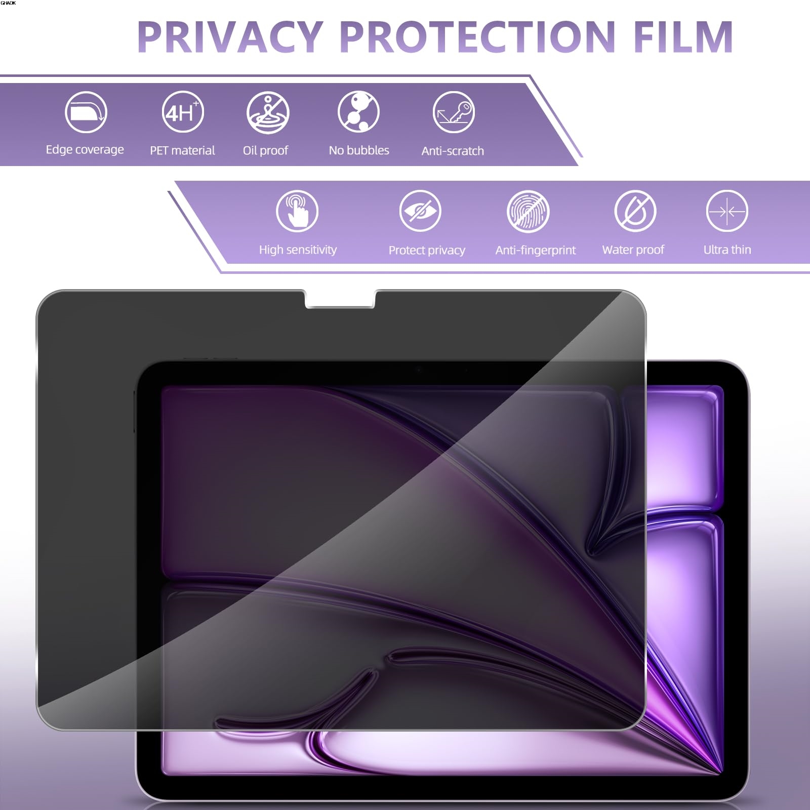 2 Way Privacy Anti-Spy Screen  - Matte Anti Glare Screen Protector 评论和价格
