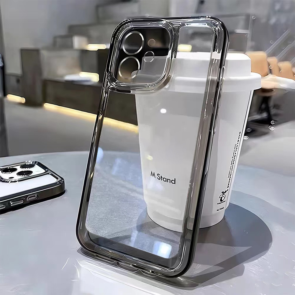 Luxury Phone Case For iPhone   - Clear Shockproof Bumper Case 评论和价格