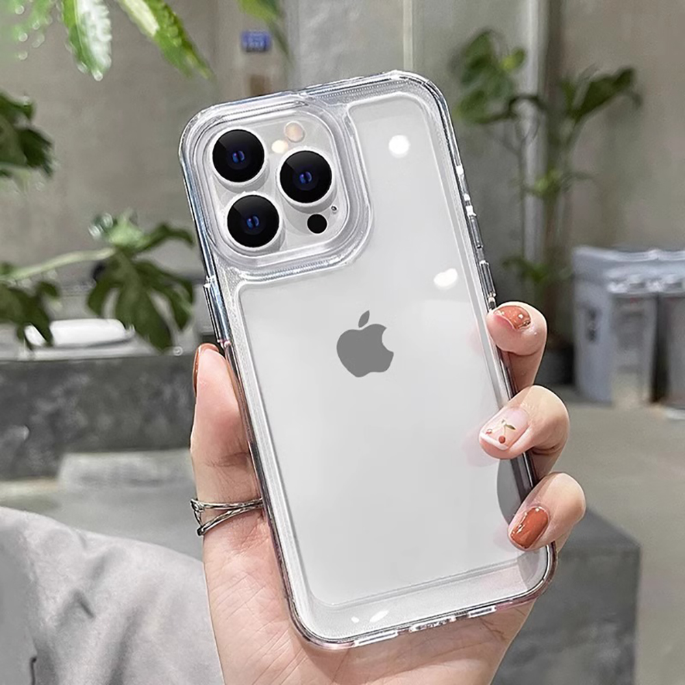 Luxury Phone Case For iPhone   - Clear Shockproof Bumper Case 评论和价格
