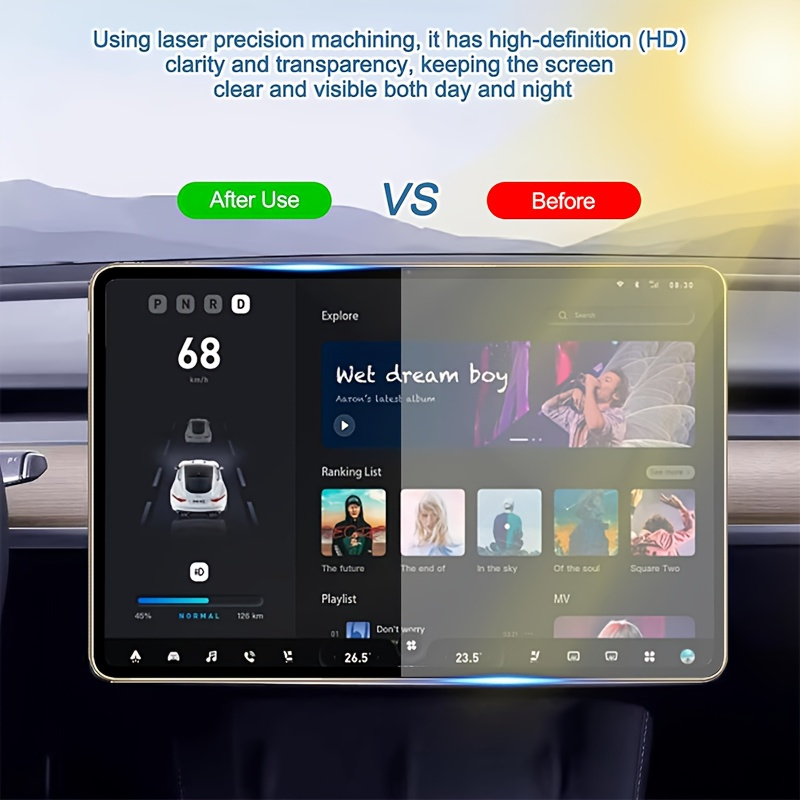 Tempered Glass Screen Protecto - Matte Anti Glare Screen Protector 评论和价格