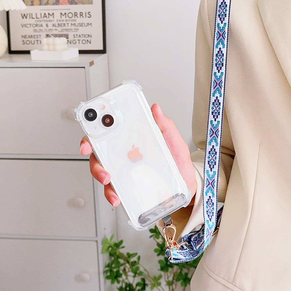 New Retro Crossbody Phone Lany - Crossbody Lanyard Neck Strap Case 评论和价格