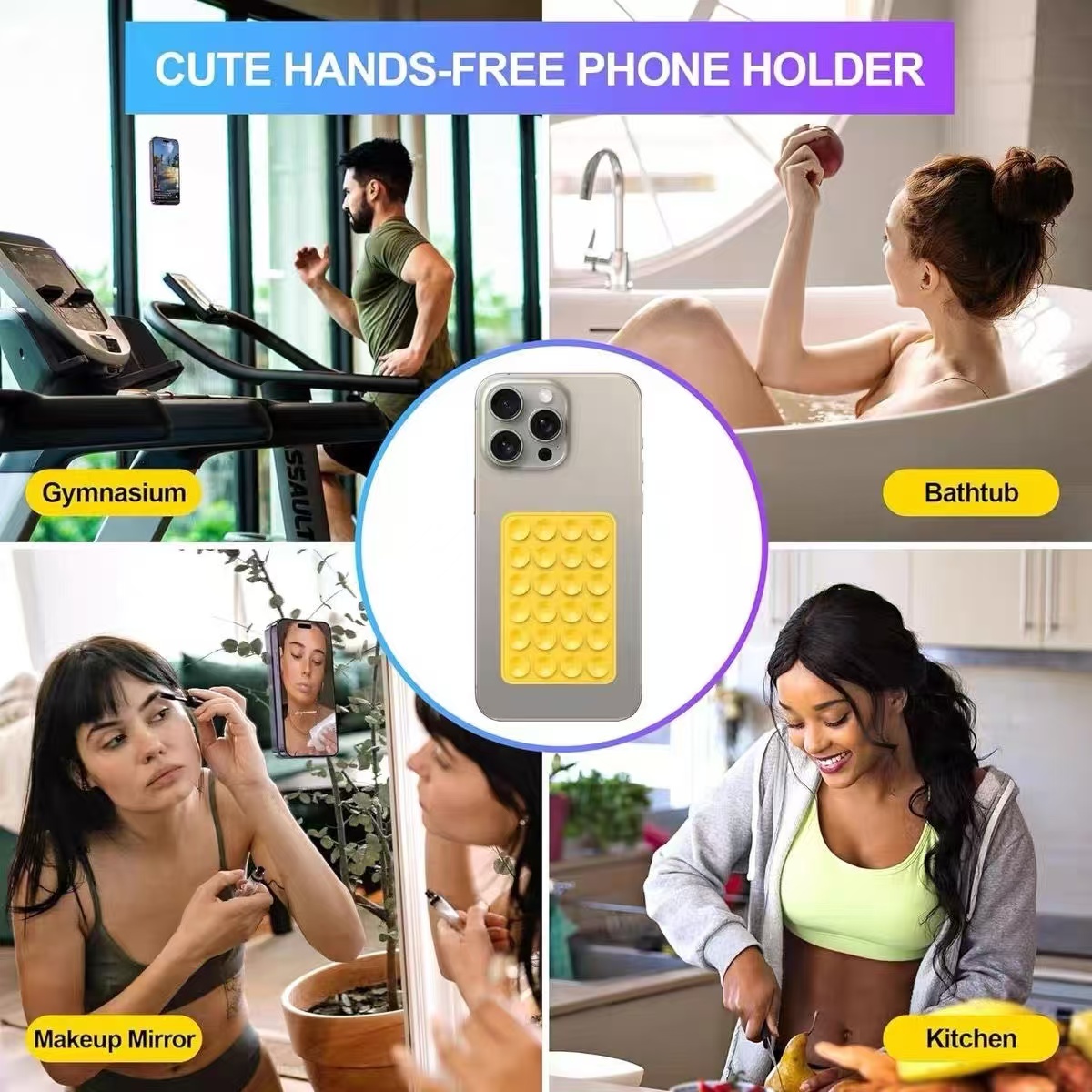 Multi functional silicone suct - Phone Cases 评论和价格