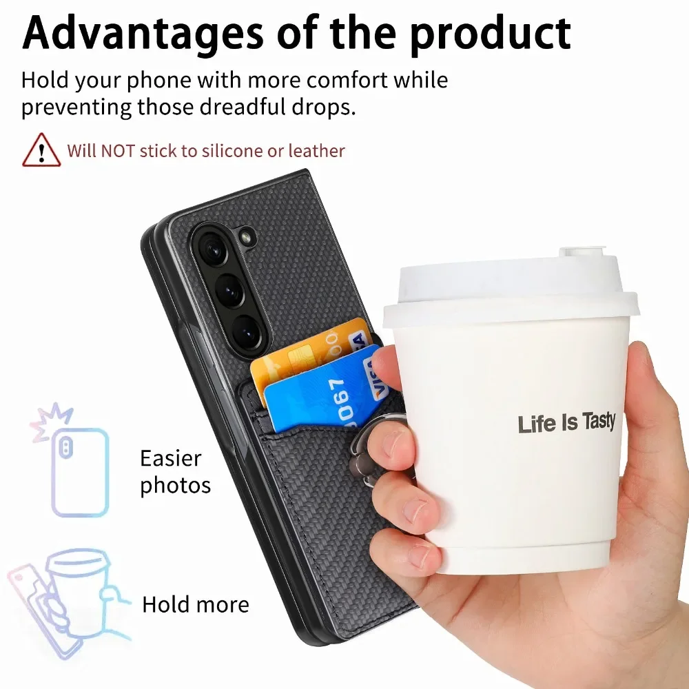 PU Leather Wallet Phone Case f - Leather Wallet Card Holder Phone Cover 评论和价格