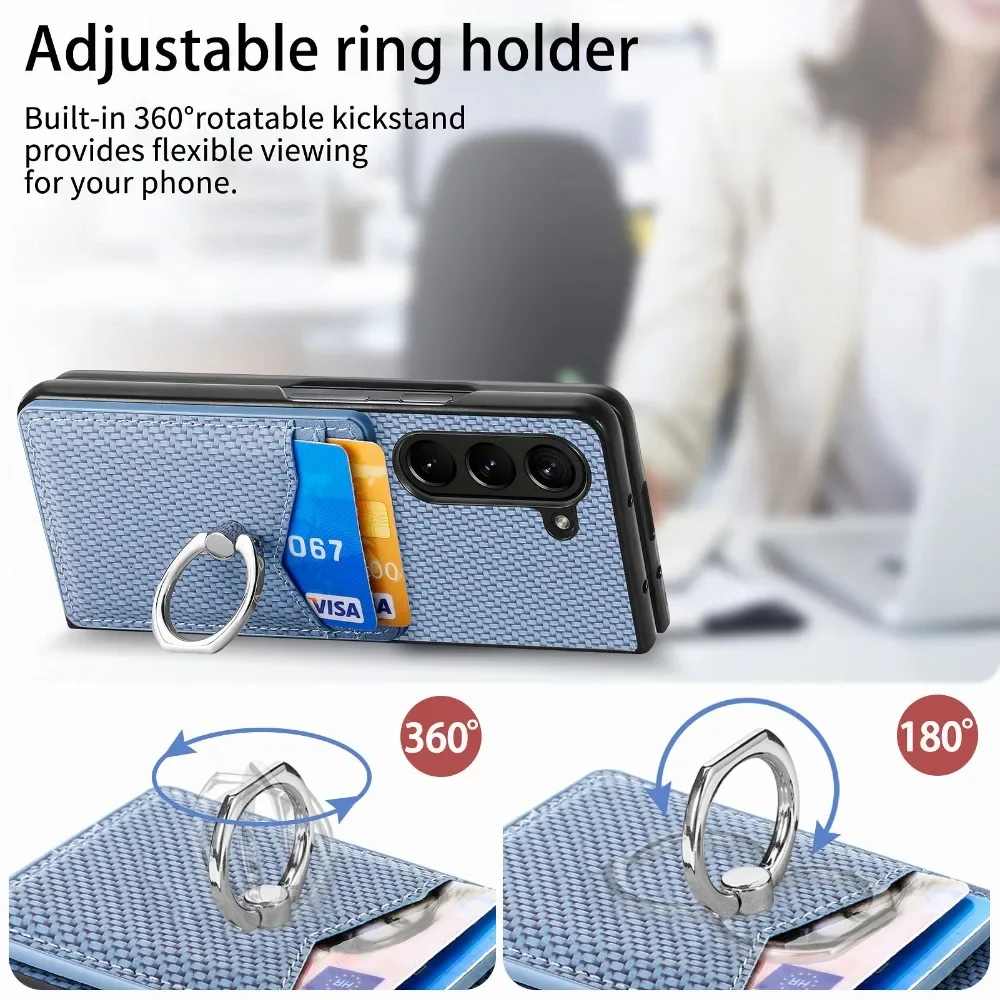 PU Leather Wallet Phone Case f - Leather Wallet Card Holder Phone Cover 评论和价格