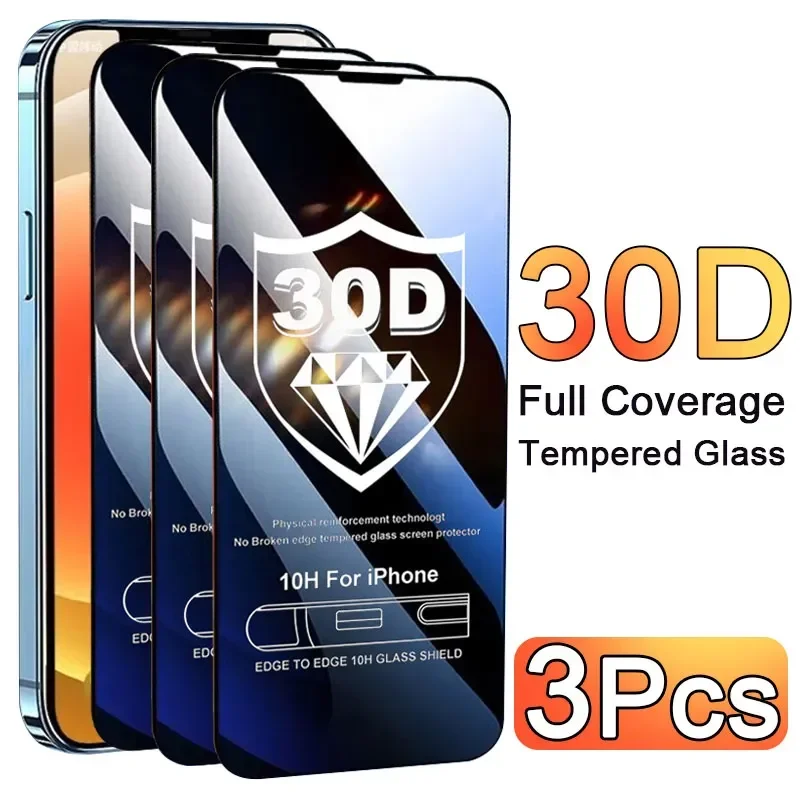 3PCS Glass Protector Phone Cas - Screen Protectors 评论和价格