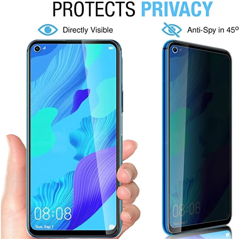 Anti-spy tempered glass screen - Anti Spy Privacy Glass Case 评论和价格