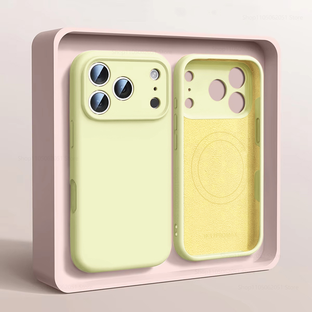 For Magsafe Magnetic Phone Cas - Liquid Silicone Magnetic Phone Case 评论和价格