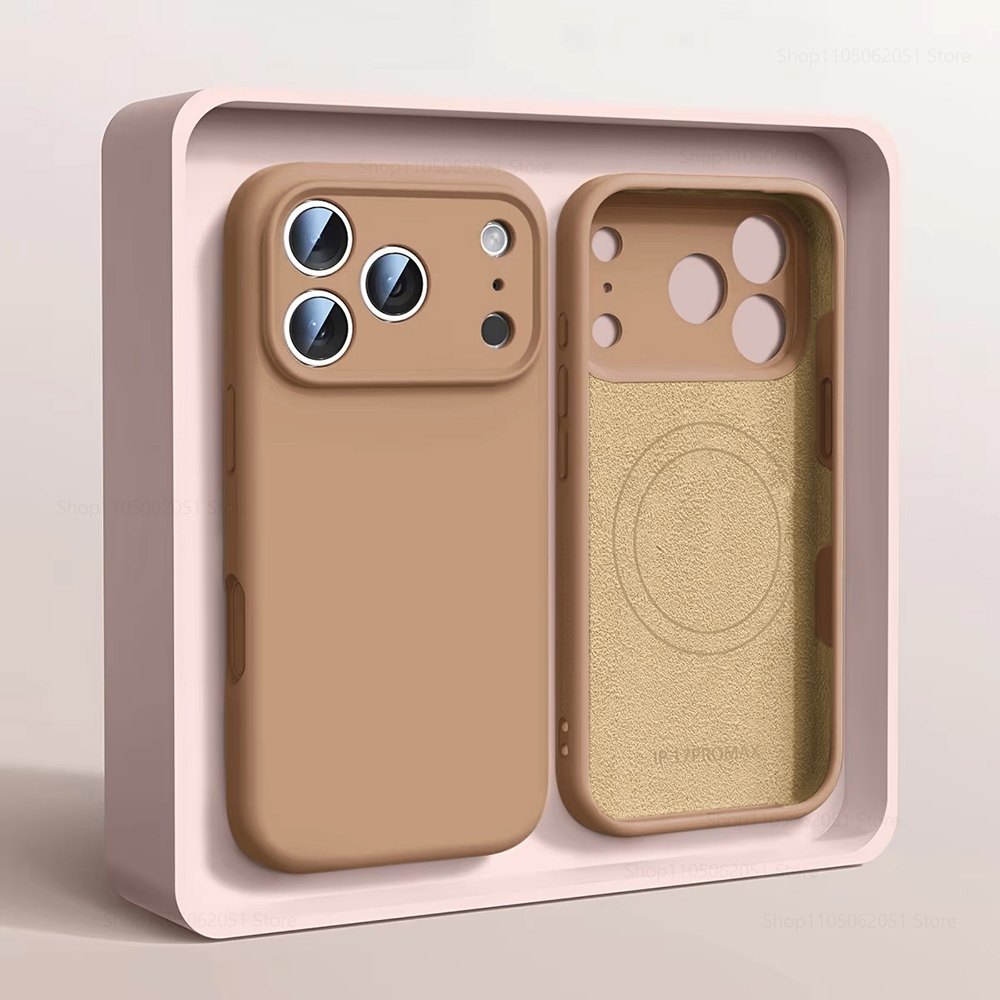 For Magsafe Magnetic Phone Cas - Liquid Silicone Magnetic Phone Case 评论和价格