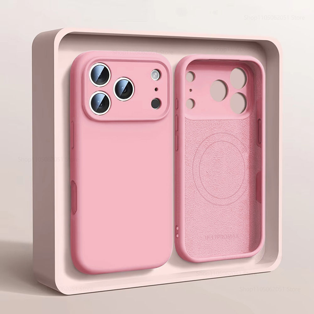 For Magsafe Magnetic Phone Cas - Liquid Silicone Magnetic Phone Case 评论和价格
