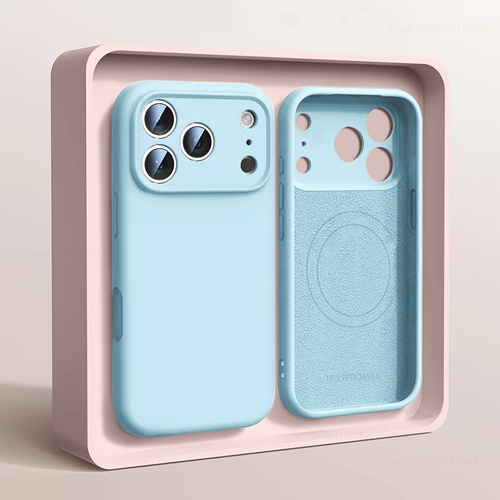 For Magsafe Magnetic Phone Cas - Liquid Silicone Magnetic Phone Case 评论和价格