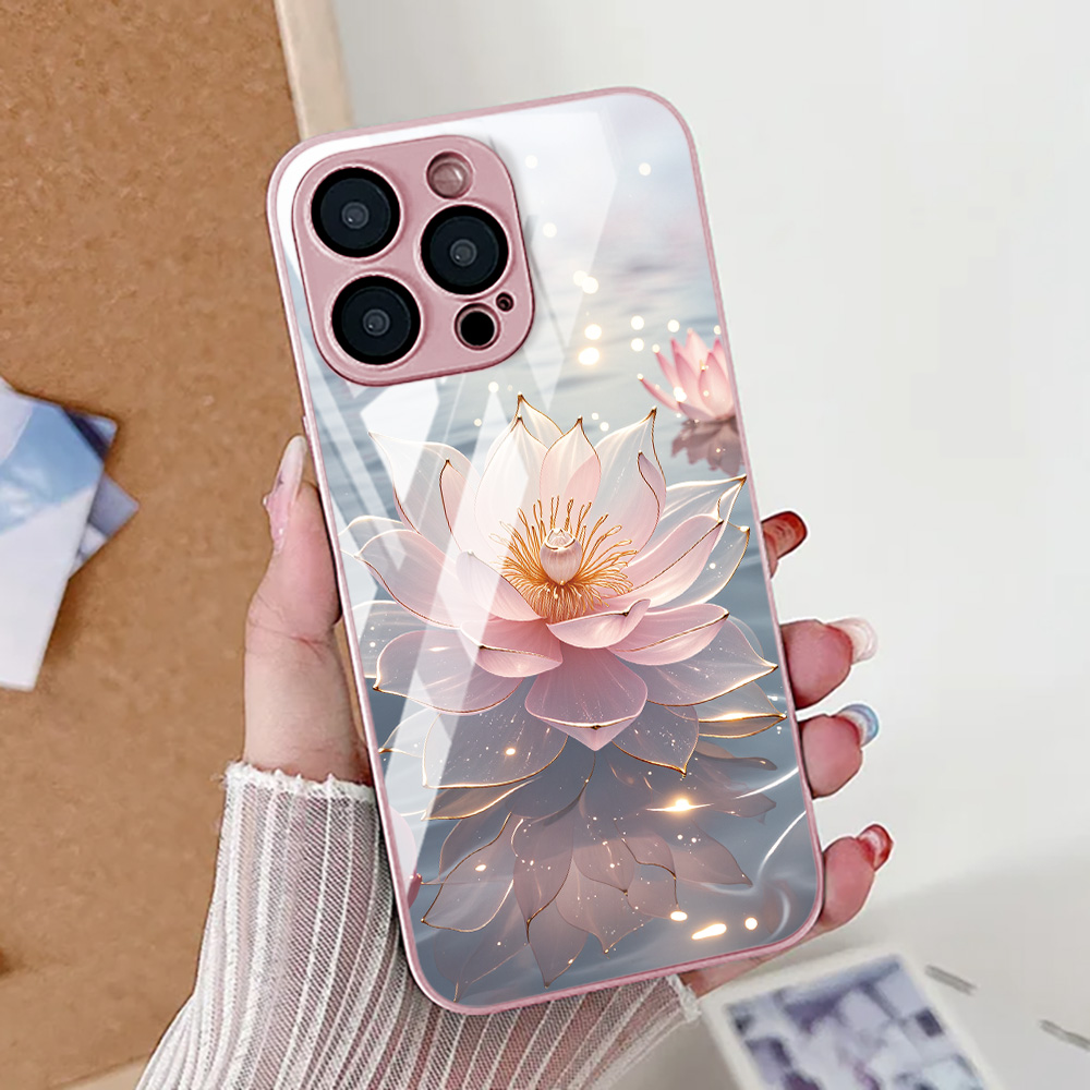 Lotus Flower Phone Case For iP - Screen Protectors 评论和价格