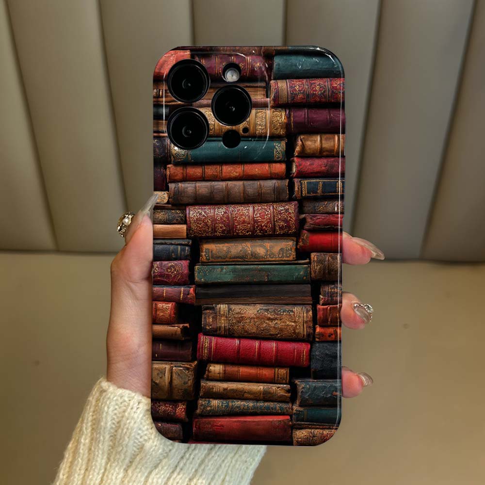 Vintage Pattern Book Stack Pho - Vintage Floral Pattern Soft Case 评论和价格