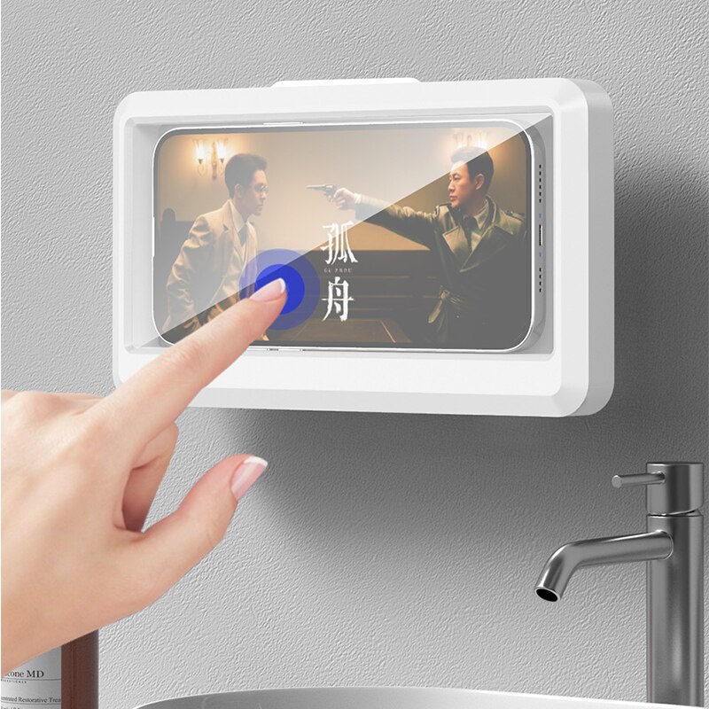 Bathroom Waterproof Phone Hold - Phone Stands 评论和价格