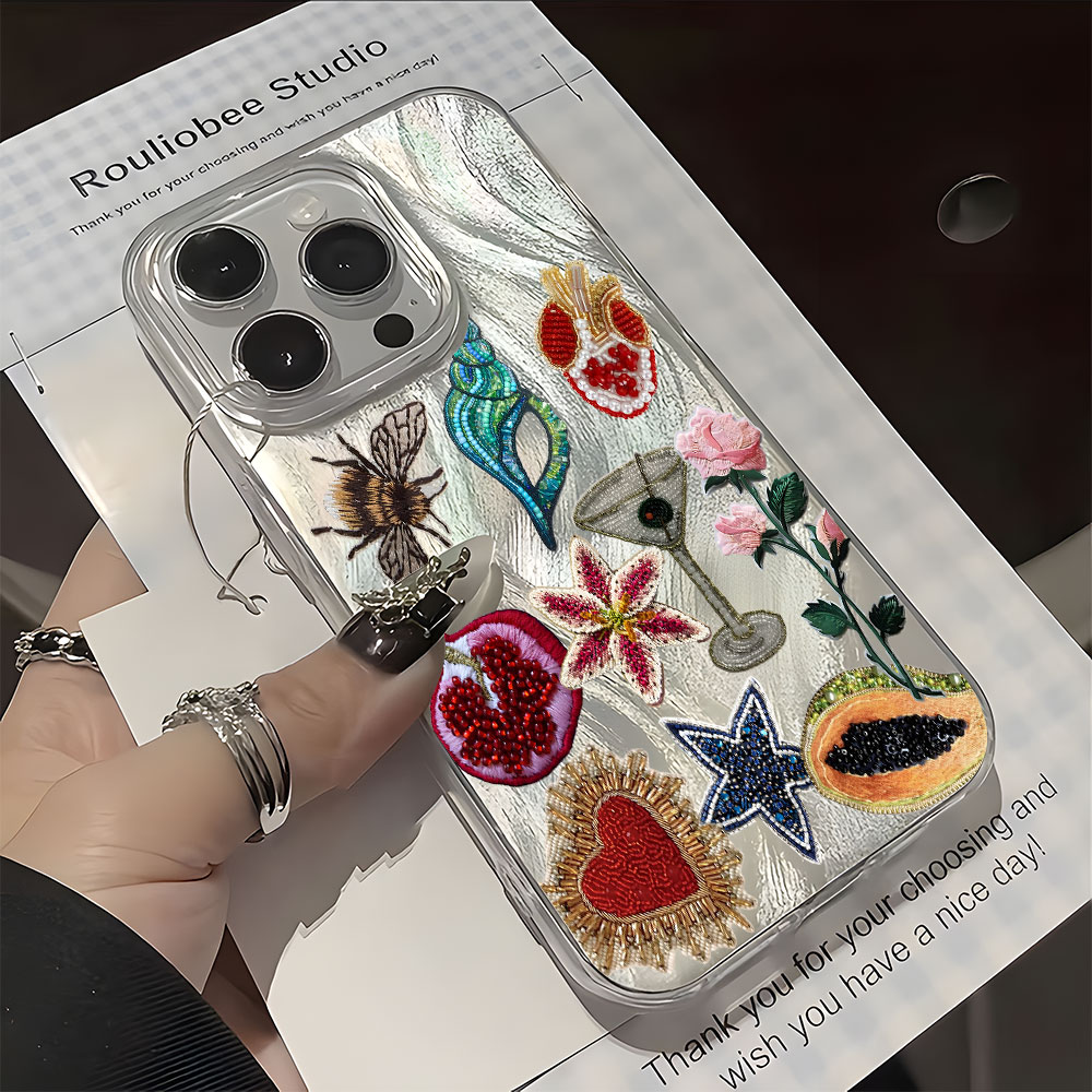 Vintage Flowers Collage Patter - Vintage Floral Pattern Soft Case 评论和价格