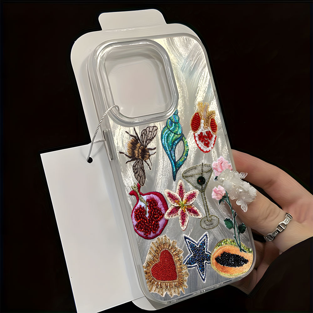 Vintage Flowers Collage Patter - Vintage Floral Pattern Soft Case 评论和价格